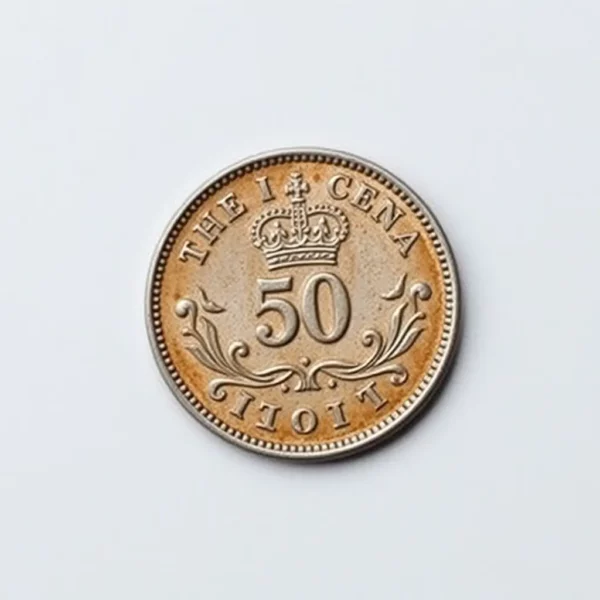 1921 Canadian 50-Cent Coin